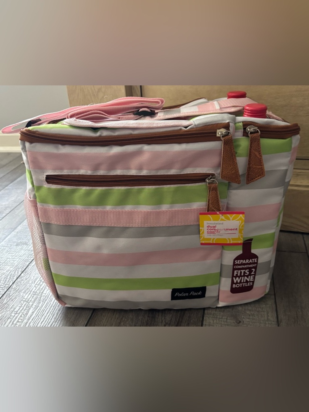 NWT  Polar Pack Wine And Food Cooler